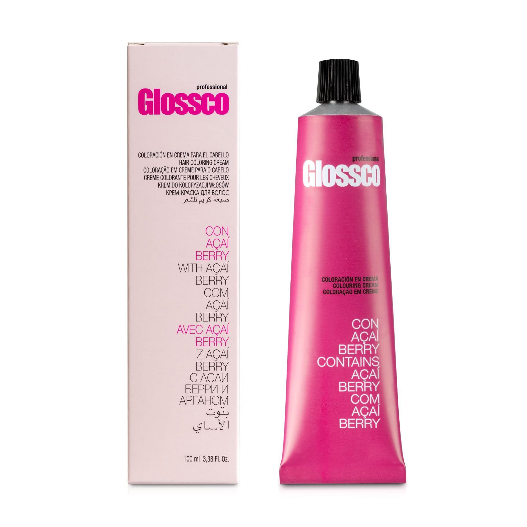 Перманентна крем-фарба для волосся Glossco Professional Hair Coloring Cream 8.3 Light Golden Blonde, 100 мл