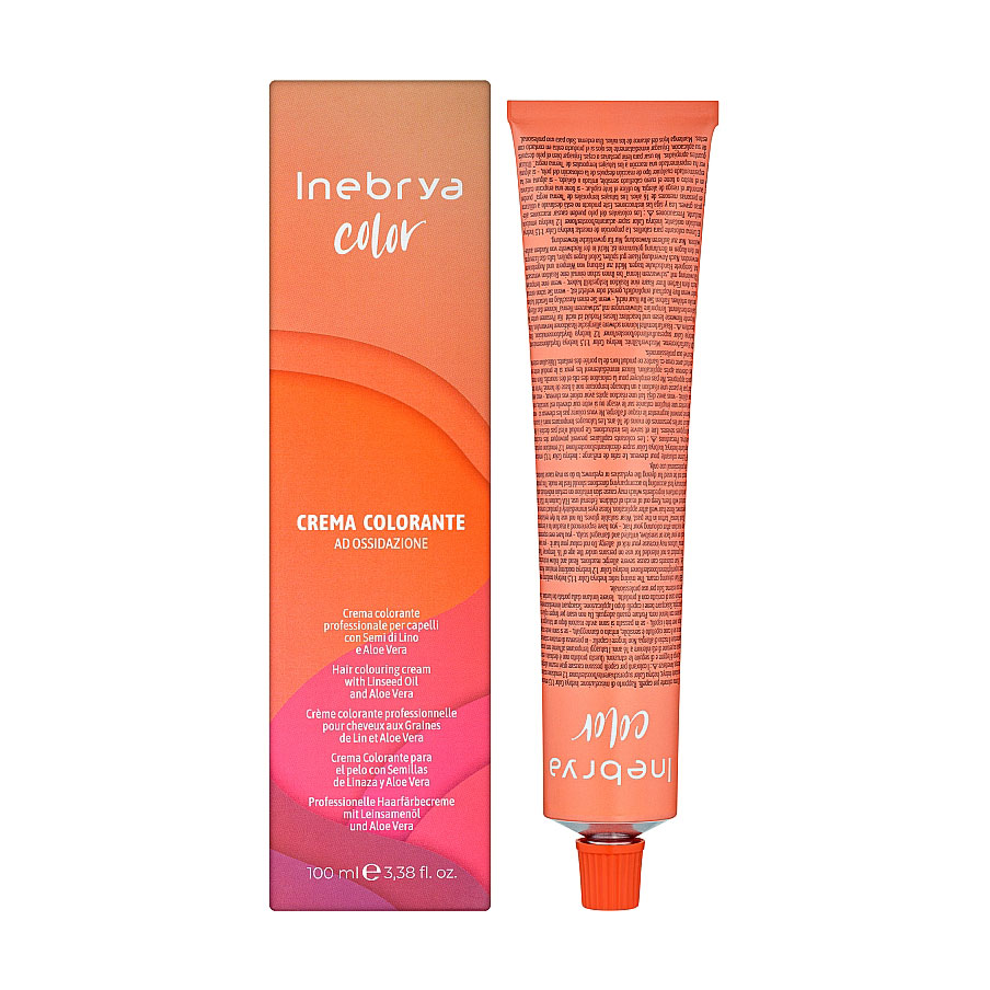 Перманентна крем-фарба для волосся Inebrya Color 5/1 Light Chestnut Ash, 100 мл